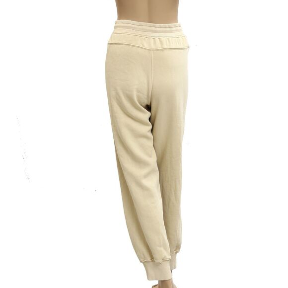 Free People FP Movement Undefeated jogger Tapered Sweatpants Tan L New 281775 - Picture 7 of 9